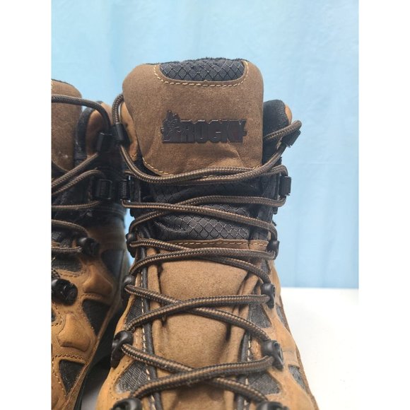 Rocky Men's Ridgetop Waterproof Hiking Boot Brown 7.5 M - Picture 5 of 6